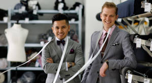 Indochino Founders: Heikal Gani and Kyle Vucko.