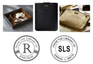 Monogrammed Gift Ideas for Men on Valentine's Day